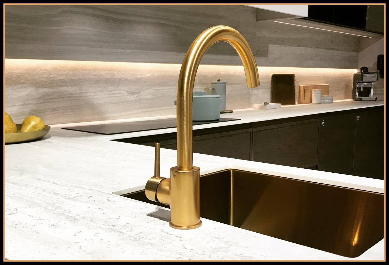 Icon Kitchens Gold tap