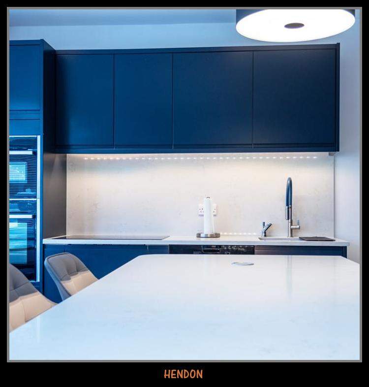 Hendon Blue Icon Kitchen